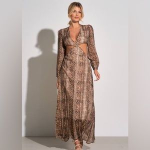 Elan Tulum Maxi Dress Small